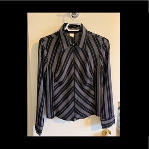 ❗️SALE❗️VINTAGE- Zipped Blouse